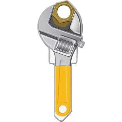 Lucky Line Wrench Design Decorative House Key, SC1 