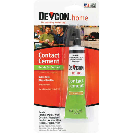 Devcon 1 Oz. Amber Contact Cement